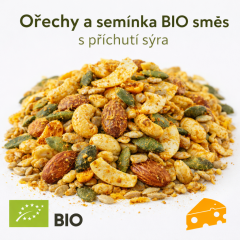 Ořechovo semínková směs BIO s příchutí sýra 5 kg